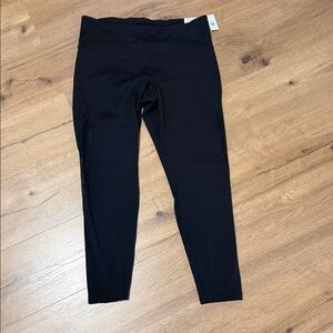 Black High-Waisted Leggings